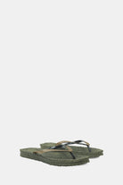 Cheerful Glitter Flip Flops - Army by Ilse Jacobsen — alternate view