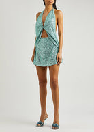 Asben Mini Dress - Seafoam by In the Mood for Love | 25 South Boutiques