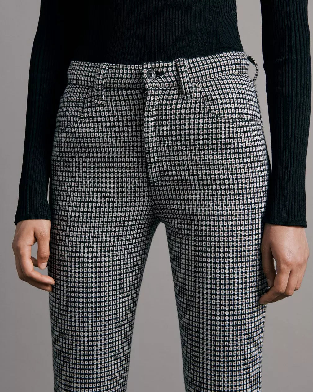 Casey Geo Flare - Black Geo by Rag & Bone — view 7