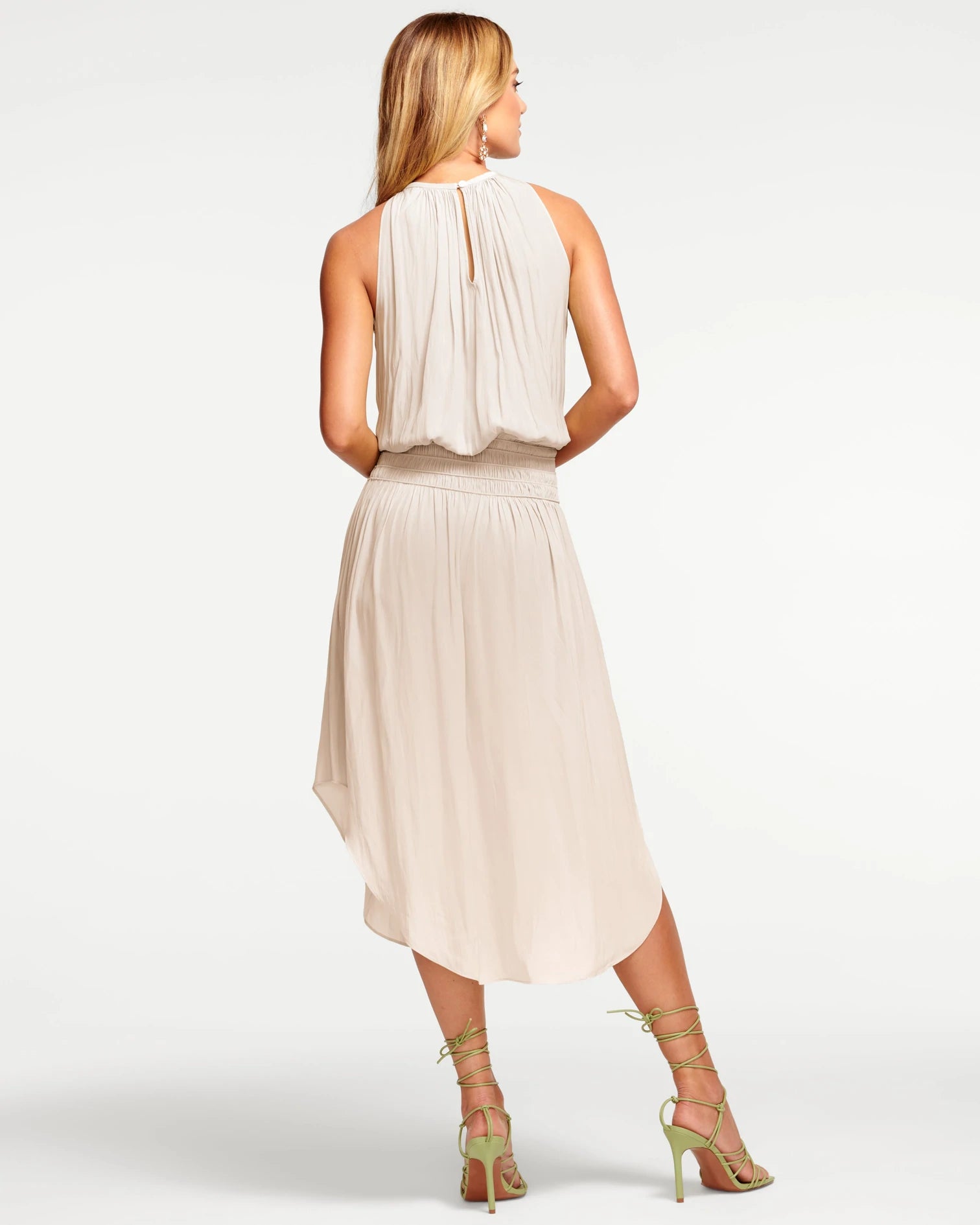 Audrey Midi Dress - Sandstone by Ramy Brook — view 4
