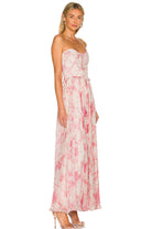 Ava Long Dress - Rosewood by Rococo Sand — alternate view