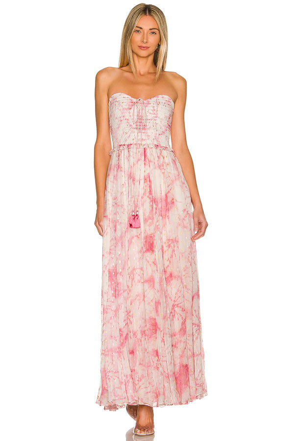 Ava Long Dress - Rosewood by Rococo Sand | 25 South Boutiques