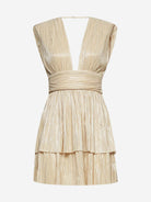 Aviana Mini Dress - Pale Yellow by Sabina Musayev — view 4