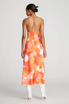 Avni Crepe De Chine Dress - Sunset Watercolor by Halston — alternate view