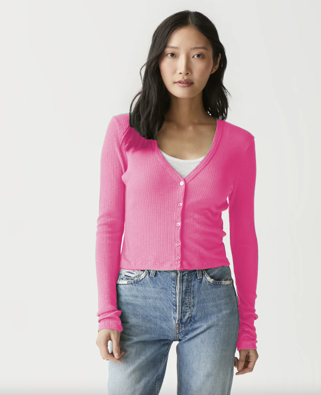 Lyla Cardigan - Azalea by Michael Stars | 25 South Boutiques