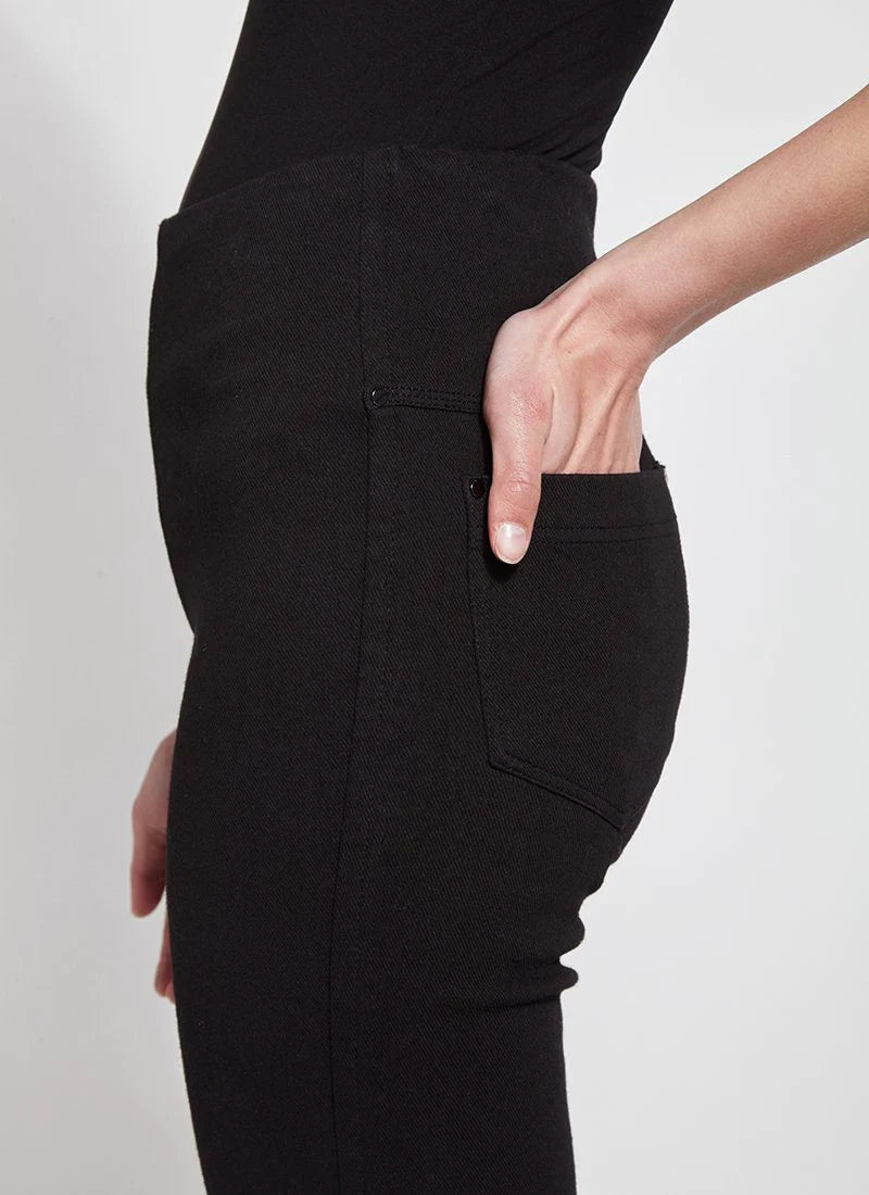 Baby Bootcut Denim - Black by Lysse — alternate view