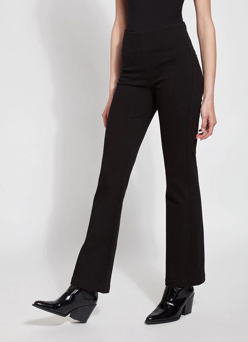 Baby Bootcut Denim - Black by Lysse — view 3