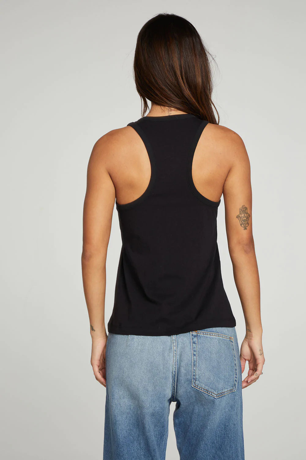 Bob Dylan Dont Look Back Tank - True Black by Chaser — alternate view