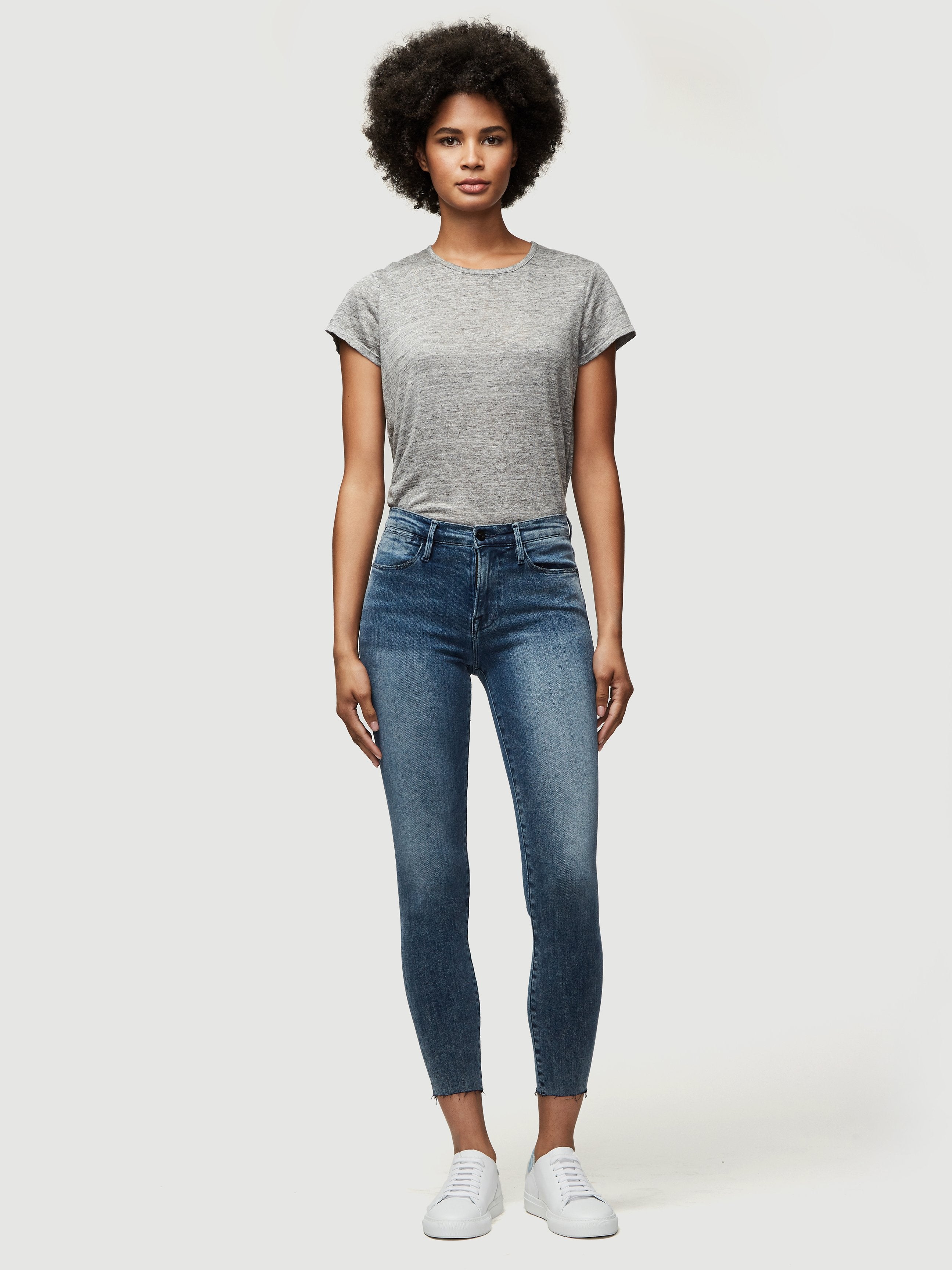 Le High Skinny Raw Edge - Beat by Frame | 25 South Boutiques