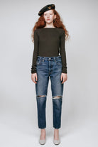 MV Beckton Tapered Jeans - Dark Blue by Moussy | 25 South Boutiques