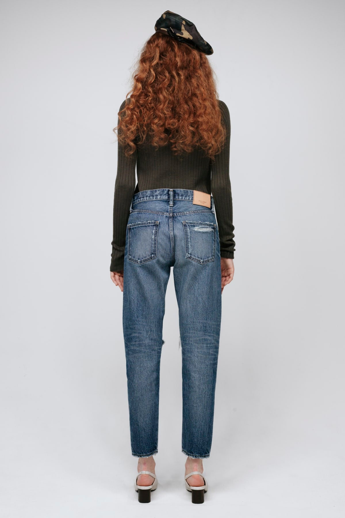 MV Beckton Tapered Jeans - Dark Blue by Moussy — view 5