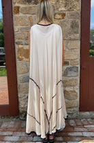 Midi Dress - Beige by Viviana Uchitel — alternate view