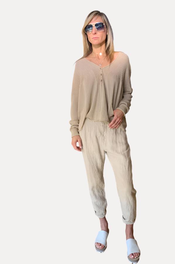 Pants - Beige by Transit Par-Such | 25 South Boutiques