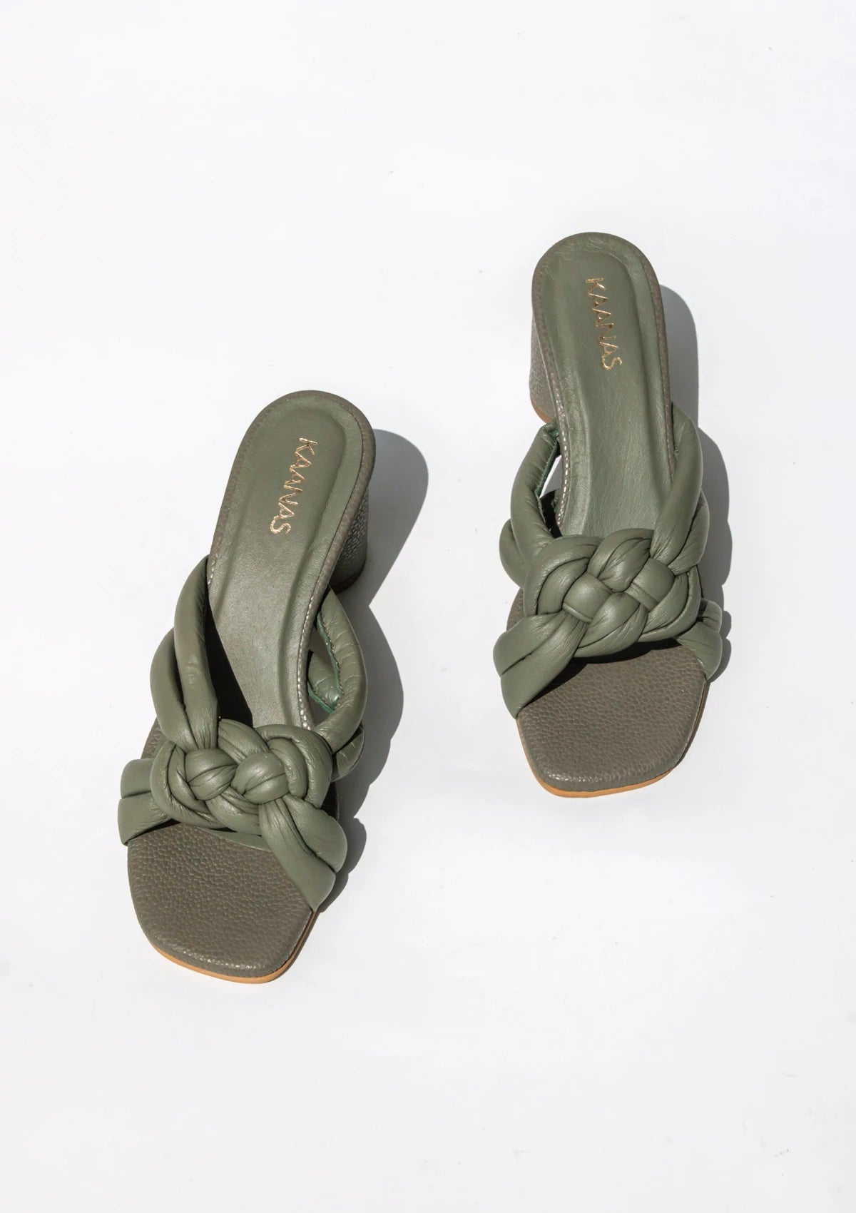 Bekasi Sandal - Olive by Kaanas — view 3