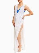 Benny Embroidered Maxi Dress - White by Ramy Brook | 25 South Boutiques