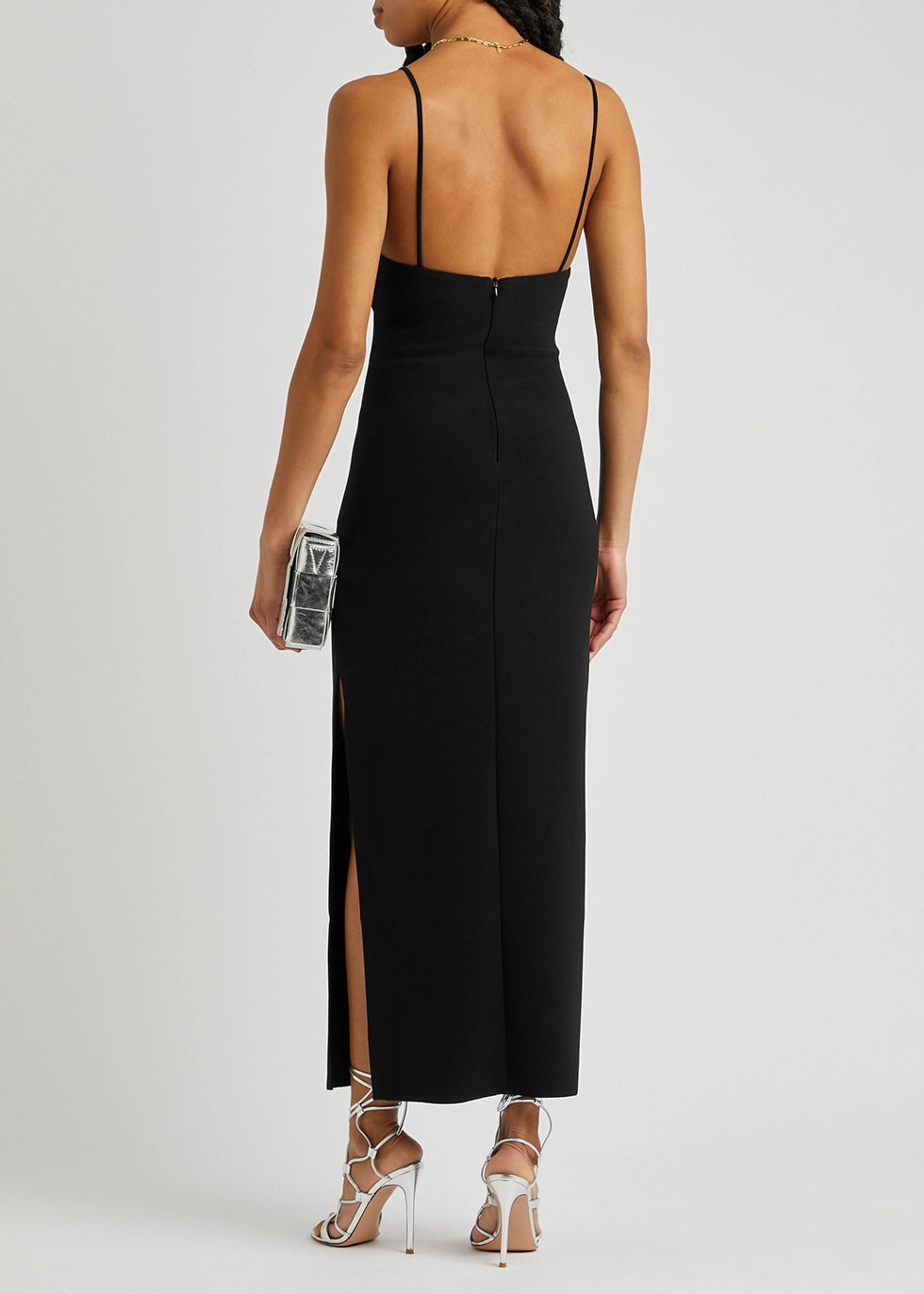 Ivy Midi Dress - Black by Bec & Bridge — view 3