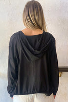 Zip Up Hoodie - Black by Transit Par-Such — alternate view