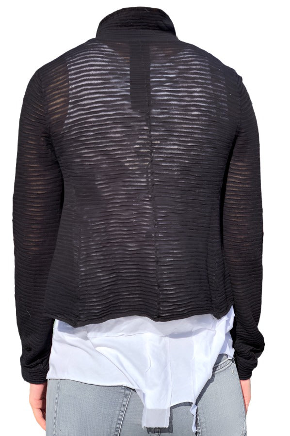 Cardigan - Black by Rundholz — alternate view