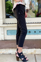 Jacqueline Capri Pants - Black by Masons — view 4