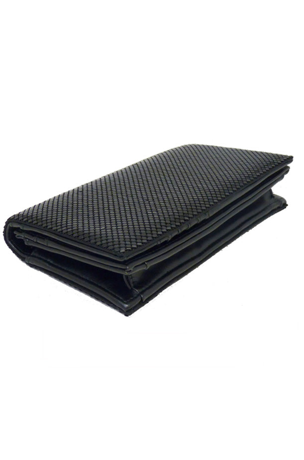 Travel Wallet - Black by Whiting & Davis | 25 South Boutiques