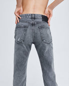 Rosa Mid Rise Boyfriend - Black Magic by Rag & Bone — view 4
