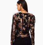 Blair Wrap Top - Holiday Blush by Ramy Brook — alternate view