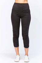 High Waist Jetter - Black by XCVI | 25 South Boutiques