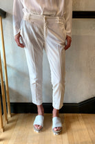 Jacqueline Capri Pants - Chalk White by Masons — view 3