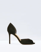 Gadot Peep Toe Pump - Black by Veronica Beard | 25 South Boutiques