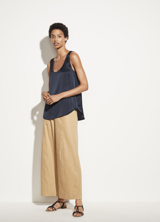 Satin Tank - Coastal Blue by Vince | 25 South Boutiques