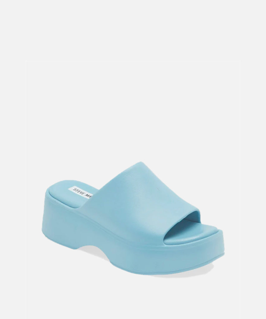 Slinky Platform Sandal - Blue by Steve Madden — alternate view