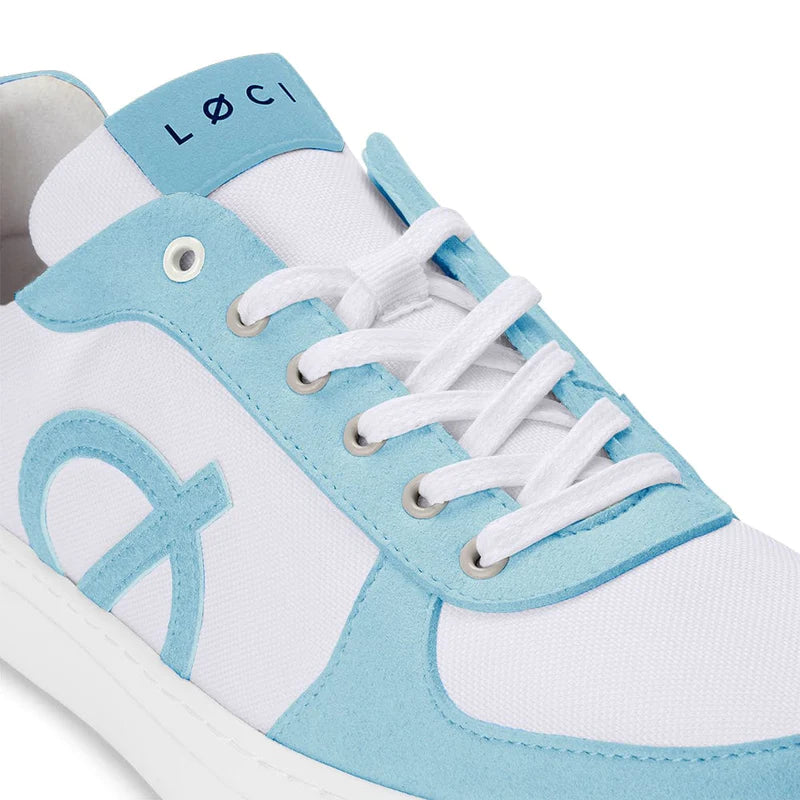 Seven Neon Sneakers - Blue by LOCI — view 3