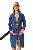 Line Jacket - Blue by Rundholz — view 3