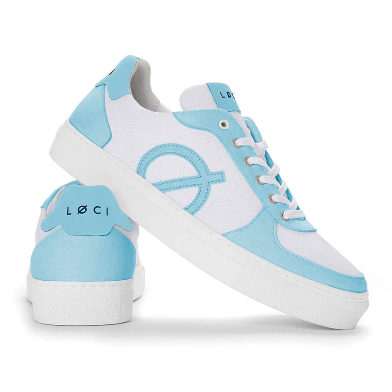 Seven Neon Sneakers - Blue by LOCI — alternate view