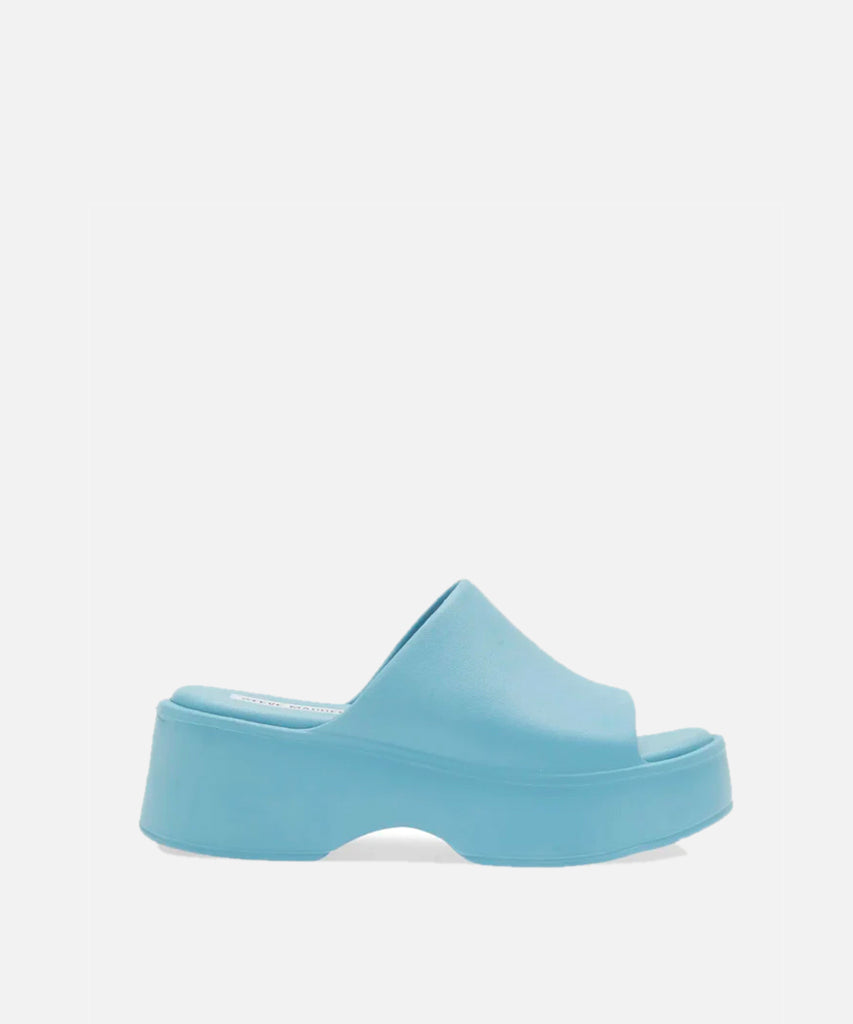 Slinky Platform Sandal - Blue by Steve Madden | 25 South Boutiques