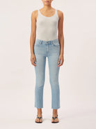 Mara Straight Mid Rise Instasculpt Ankle - Blue Bay by DL1961 | 25 South Boutiques