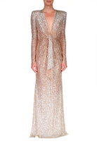 Floor-Length Sequin Gown - Blush by Badgley Mischka | 25 South Boutiques