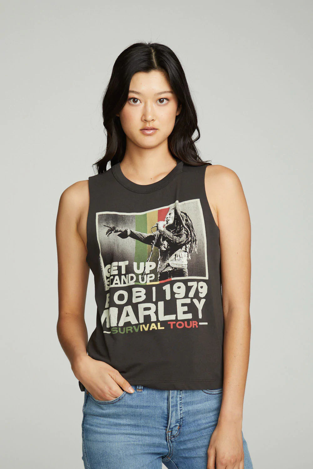Bob Marley Survival Tour - Vintage Black by Chaser | 25 South Boutiques