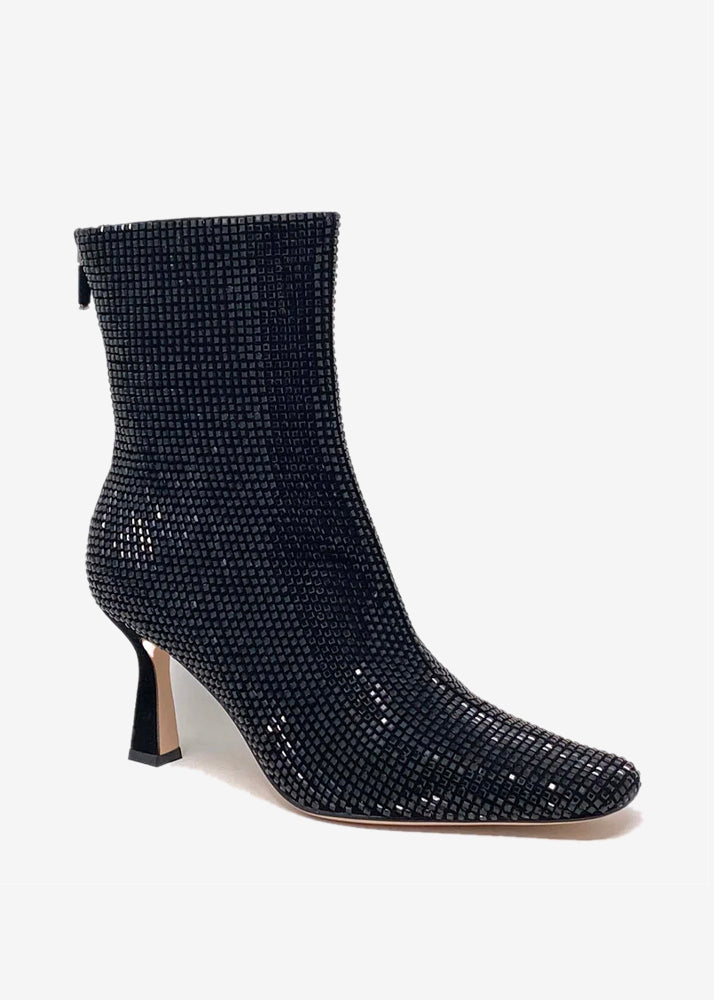 Sparkle Ankle Boot - Black by Lola Cruz — alternate view