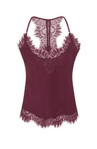 Lucy Crop Cami - Bordeaux by Gold Hawk | 25 South Boutiques