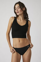 Solid Rib Brami - Black by Free People | 25 South Boutiques