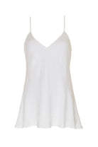 Double Solid Silk Cami - Bright White by Gold Hawk | 25 South Boutiques