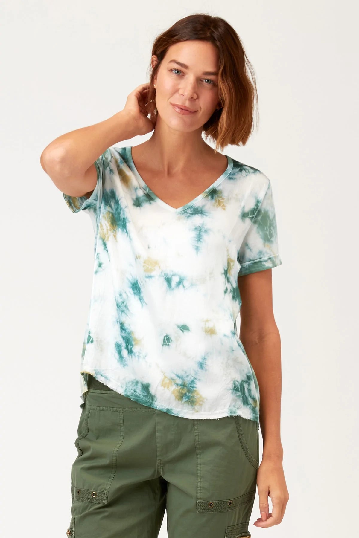 Renwick Tee - Brillance Wash Pampas by XCVI | 25 South Boutiques