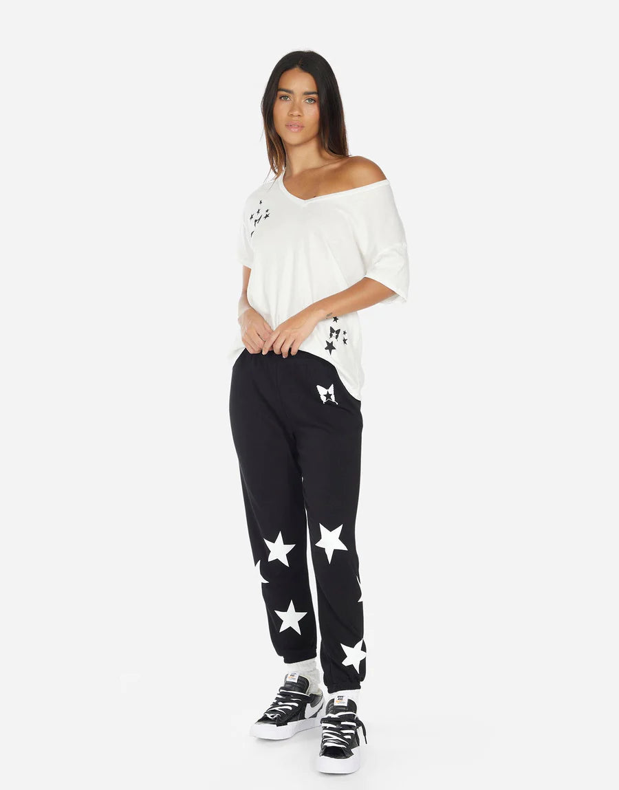 Brixton Rock Star Butterfly Tee - Milk by Lauren Moshi — view 4