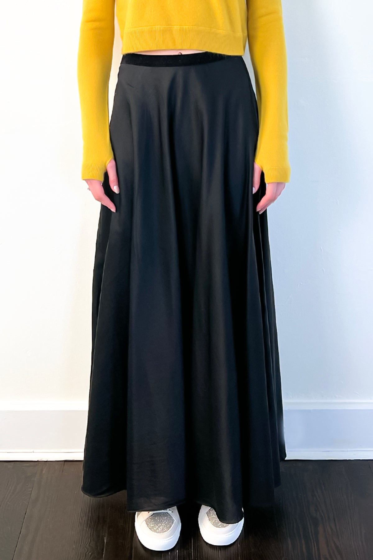 Alice Skirt - Black by Brazeau Tricot — view 4