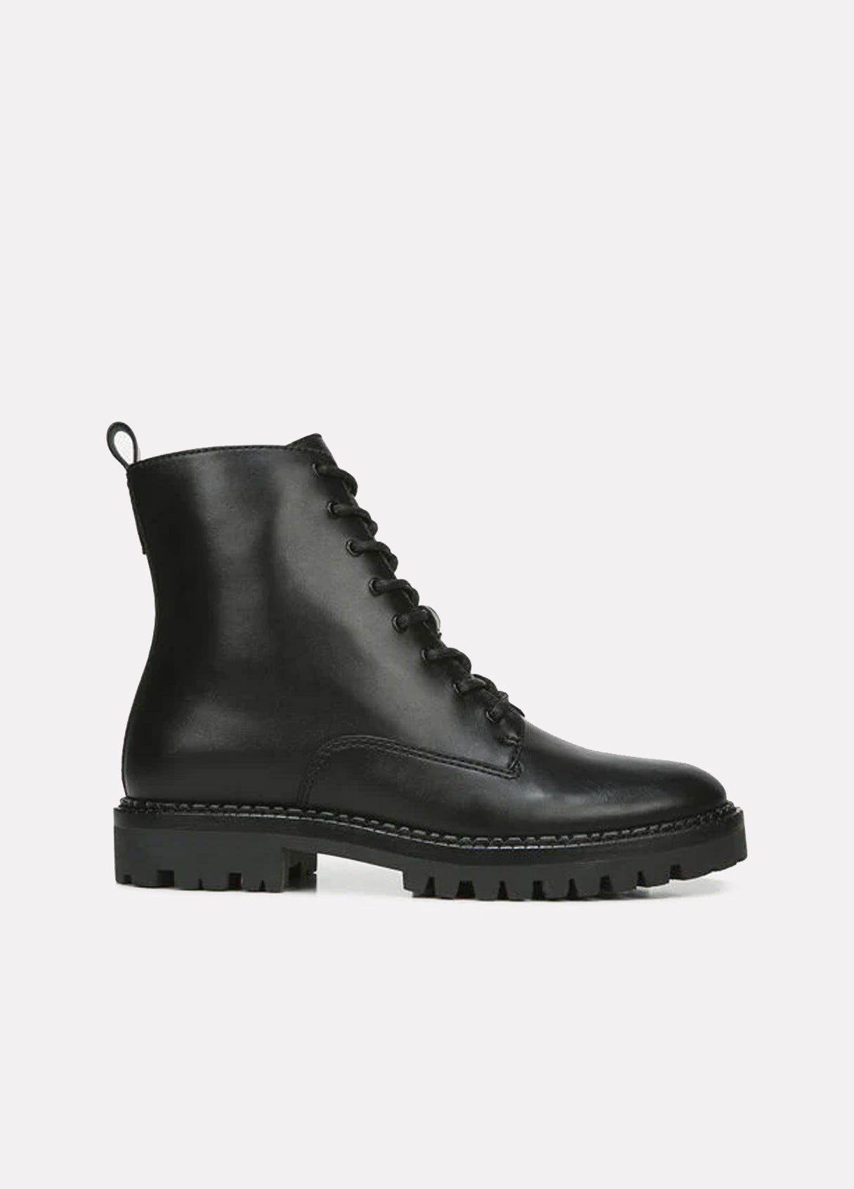 Leather Cabria Lug Boot - Black by Vince | 25 South Boutiques