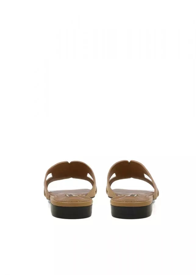 Chieko Sandal - Camel by Bibi Lou — view 3