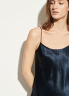 Satin Cami - Coastal Blue by Vince — alternate view