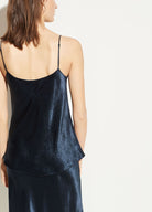 Satin Cami - Coastal Blue by Vince — view 3