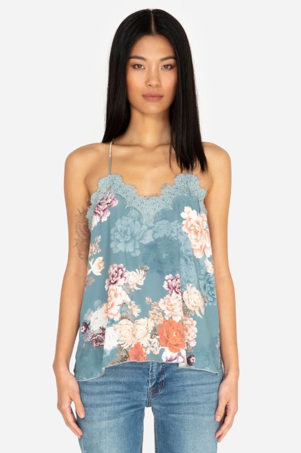 Carmen Lace Cami - Multi by Johnny Was — view 4